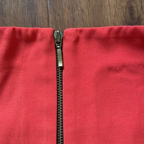 Zara orange red top XS - Picture 7 of 9
